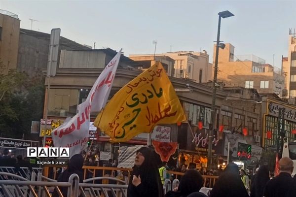 پیاده‌روی جاماندگان اربعین حسینی به حرم امام رضا (ع)