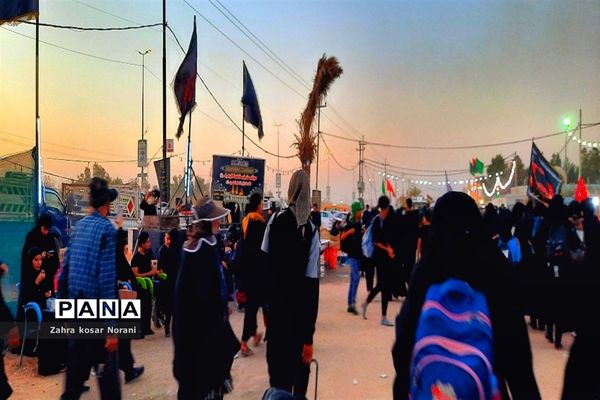 حضور هیات های مذهبی کاشمر در کربلای معلی