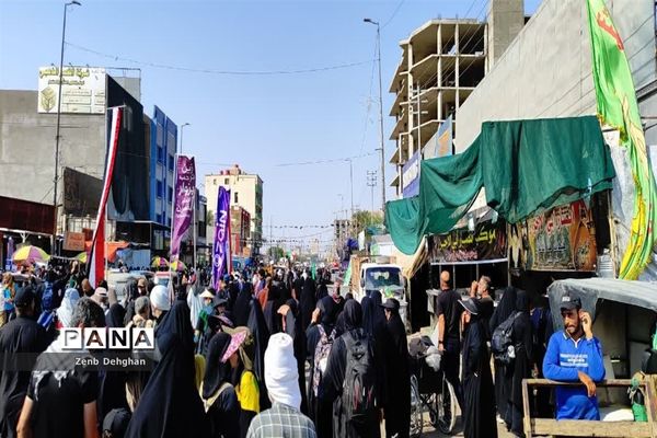 حضور هیات های مذهبی کاشمر در کربلای معلی