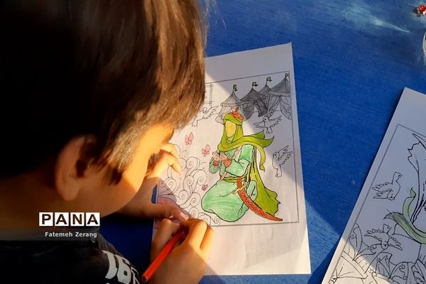 حضور پرشور عاشقان اباعبدالله الحسین (ع) در پیاده‌روی اربعین حسینی در مشهد