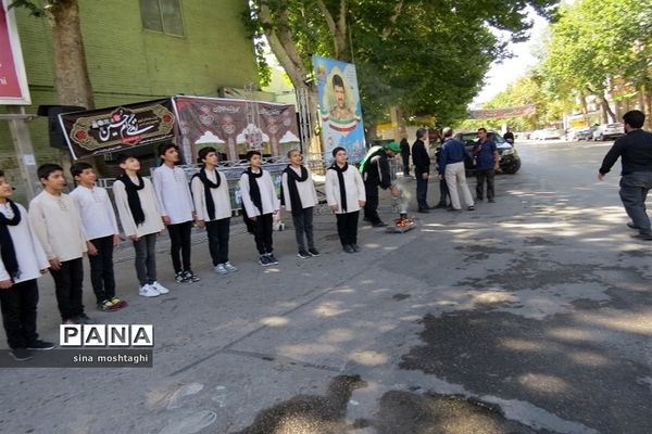 مراسم جاماندگان اربعین حسینی در بجنورد