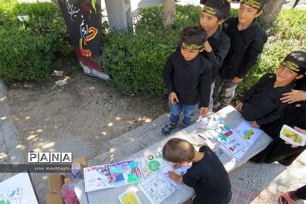 مراسم جاماندگان اربعین حسینی در بجنورد