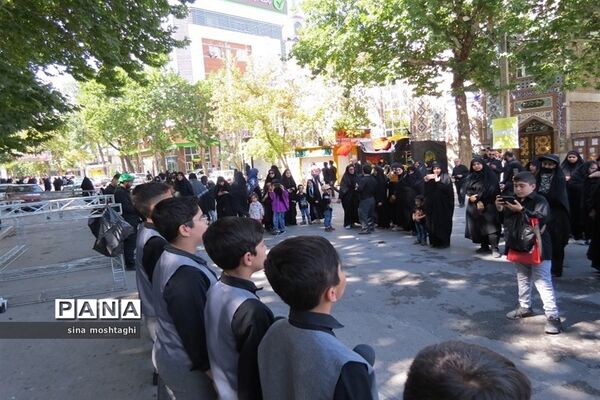 مراسم جاماندگان اربعین حسینی در بجنورد