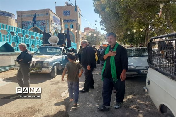 پیاده‌روی جاماندگان اربعین شهرستان فاروج