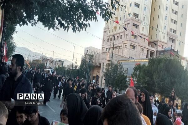 مراسم جاماندگان اربعین حسینی در جوار حرم مطهر امام رضا (ع)