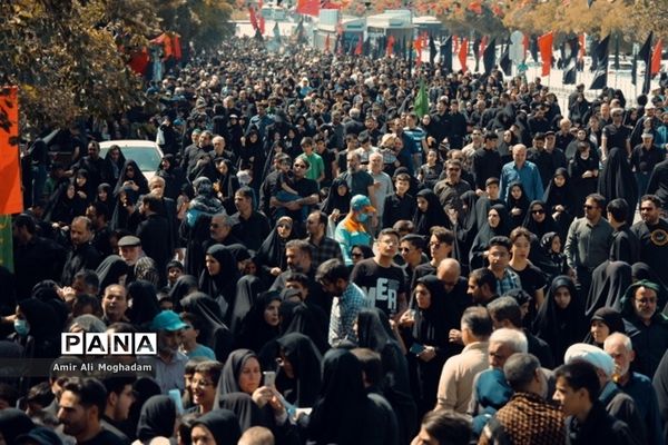 جاماندگان اربعین در پناه رضا(ع)