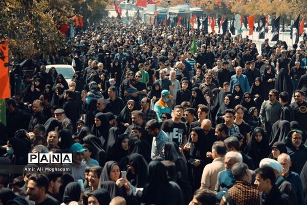 جاماندگان اربعین در پناه رضا(ع)