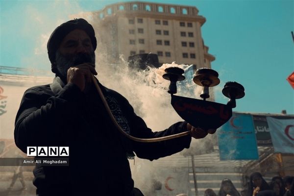 جاماندگان اربعین در پناه رضا(ع)