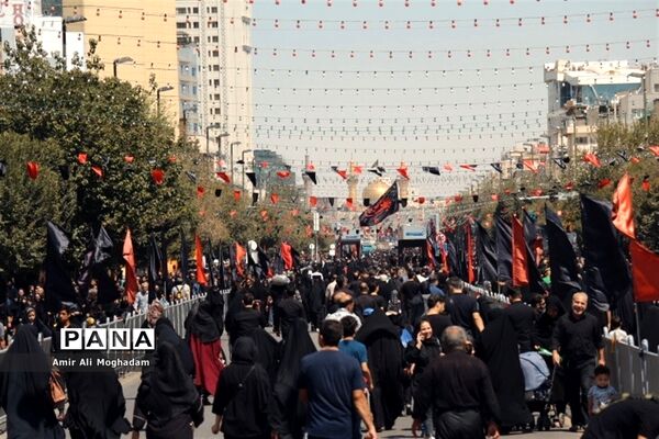جاماندگان اربعین در پناه رضا(ع)