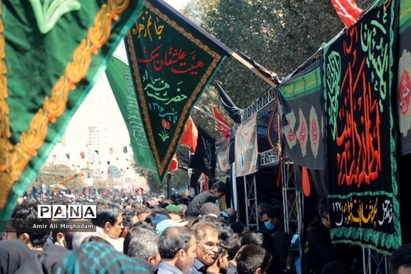 جاماندگان اربعین در پناه رضا(ع)