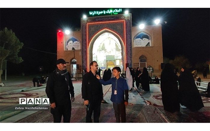 جاماندگان اربعین حسینی (حرم تا حرم) شهرستان شیروان / فیلم