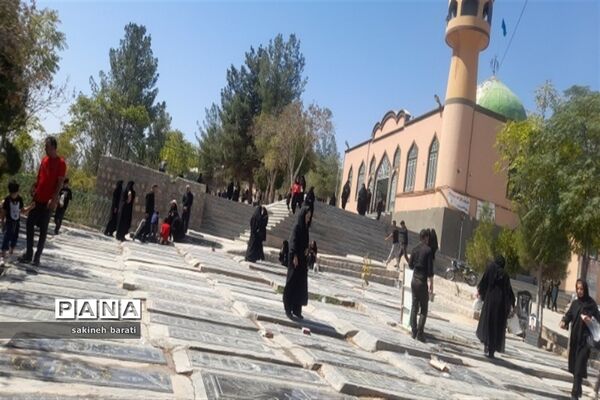 مراسم جاماندگان کربلای معلی  شهرستان مانه وسملقان