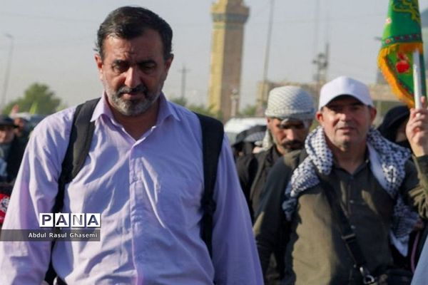 موکب دانش‌آموزی و فرهنگیان استان بوشهردر کربلای معلی