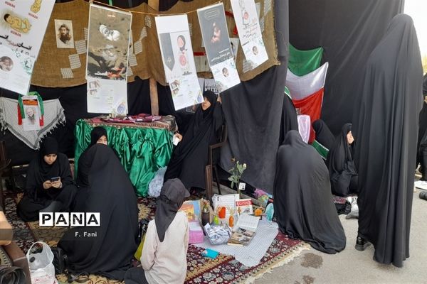 حال و هوای موکب های اربعین در پیاده‌روی زائران جمکران