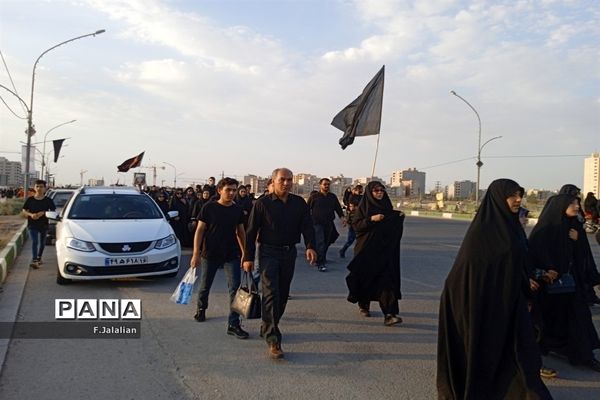 حال و هوای موکب های اربعین در پیاده‌روی زائران جمکران