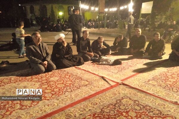 آیین شام غریبان اربعین حسینی در دانشگاه آزاد اسلامی