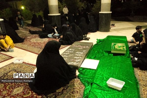 آیین شام غریبان اربعین حسینی در دانشگاه آزاد اسلامی