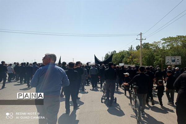 مراسم جاماندگان اربعین در شهرستان جاجرم