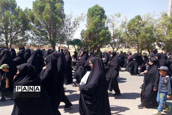 مراسم جاماندگان اربعین در شهرستان جاجرم