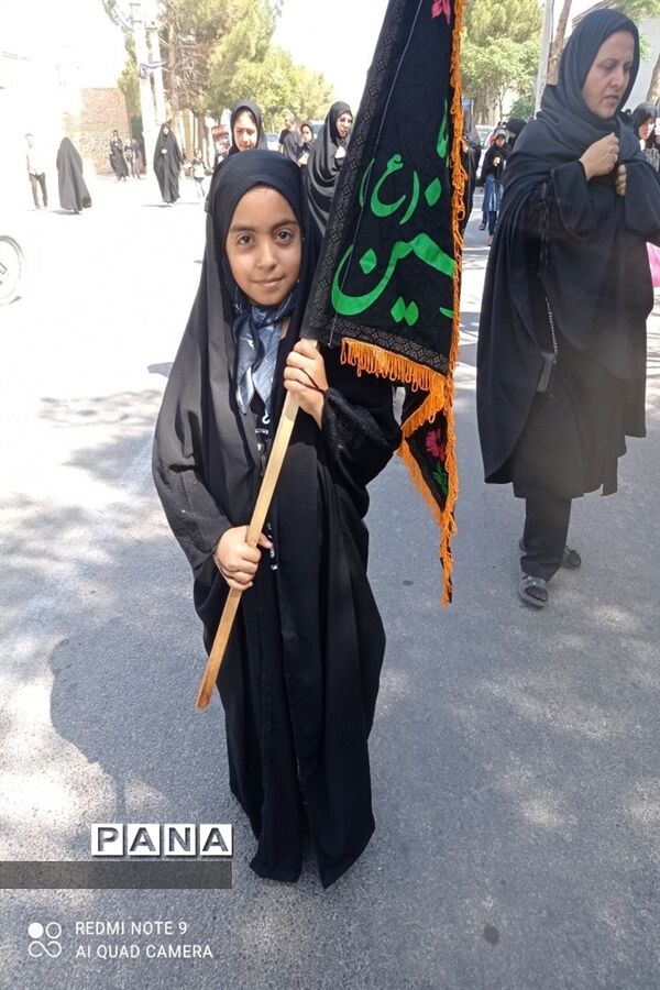 مراسم جاماندگان اربعین در شهرستان جاجرم