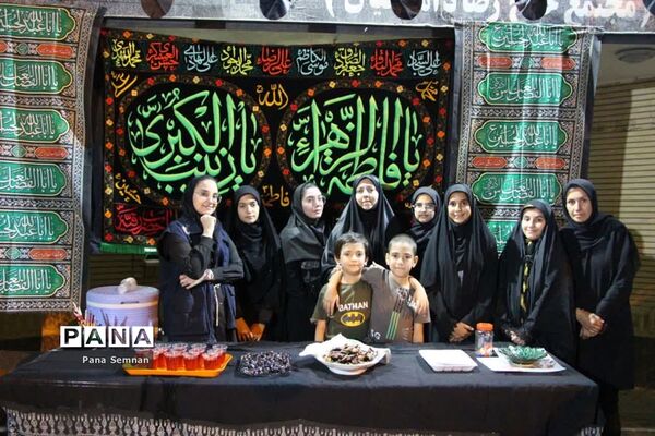 برپایی موکب کانون امام خمینی(ره) سمنان در اربعین حسینی