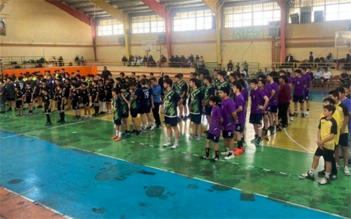 اختتامیه مسابقات هندبال نونهالان و نوجوانان استان تهران برگزار شد