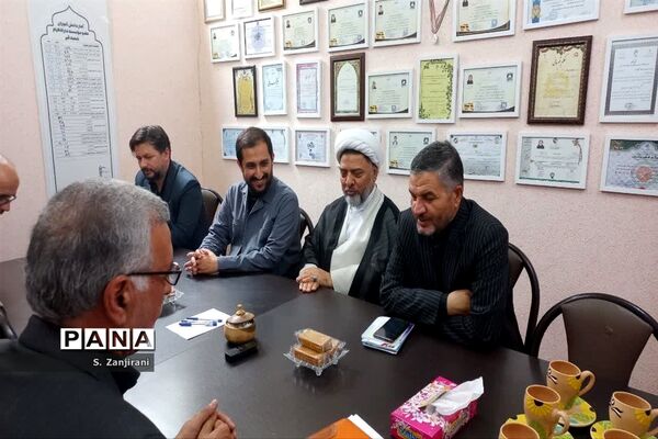 بازدید مدیرکل آموزش و پرورش قم از موسسه دارالاکرام حضرت ابوالفضل(ع)
