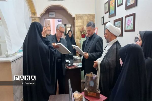 بازدید مدیرکل آموزش و پرورش قم از موسسه دارالاکرام حضرت ابوالفضل(ع)