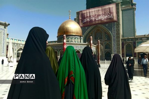 پیاده‌روی جاماندگان اربعین حسینی هیات دخترانه مهدخت