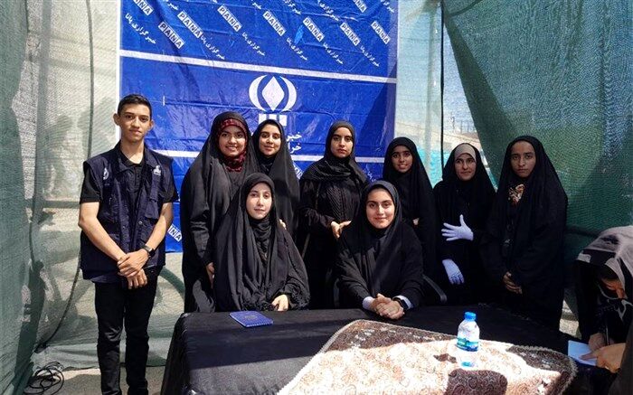 برپایی۷موکب دانش‌آموزی درخراسان جنوبی