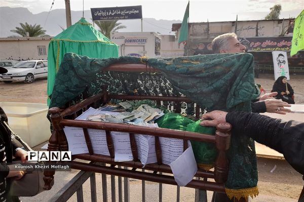 پیاده‌روی جاماندگان اربعین حسینی در شهرستان کازرون