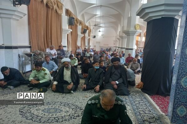 برگزاری نماز جمعه شهرستان خلیل‌آباد