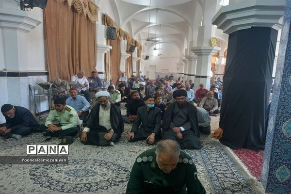 برگزاری نماز جمعه شهرستان خلیل‌آباد