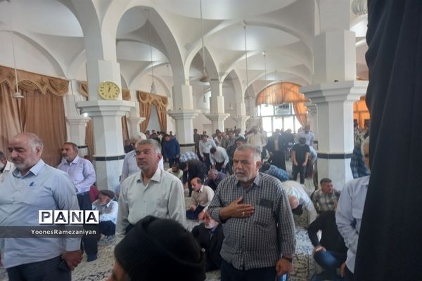 برگزاری نماز جمعه شهرستان خلیل‌آباد