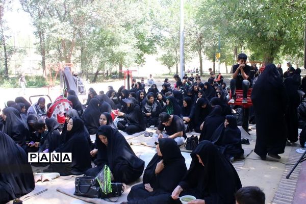 پیاده‌روی جاماندگان اربعین در خرمدره