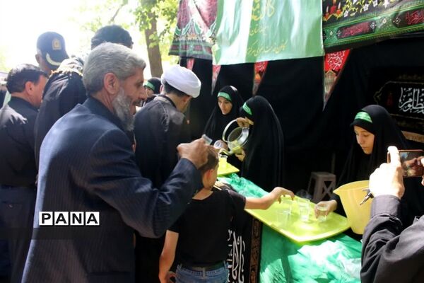 پیاده‌روی جاماندگان اربعین در خرمدره