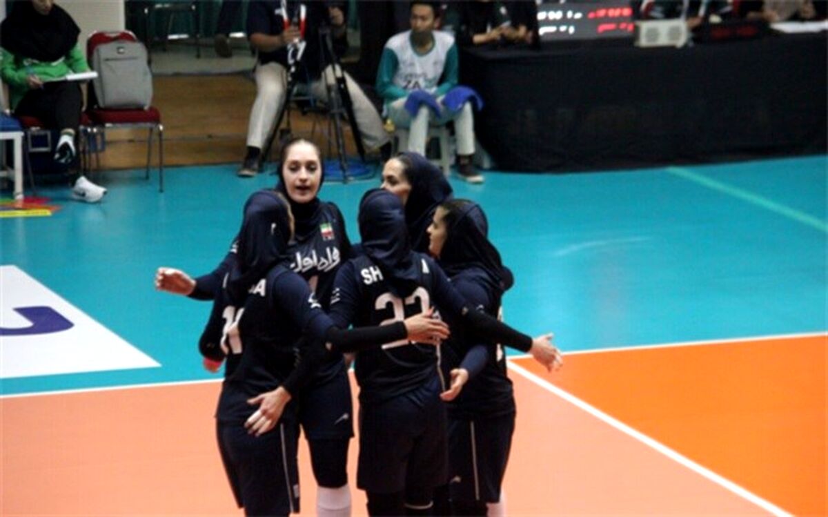 جایگاه دهمی ایران در مسابقات والیبال قهرمانی زنان آسیا