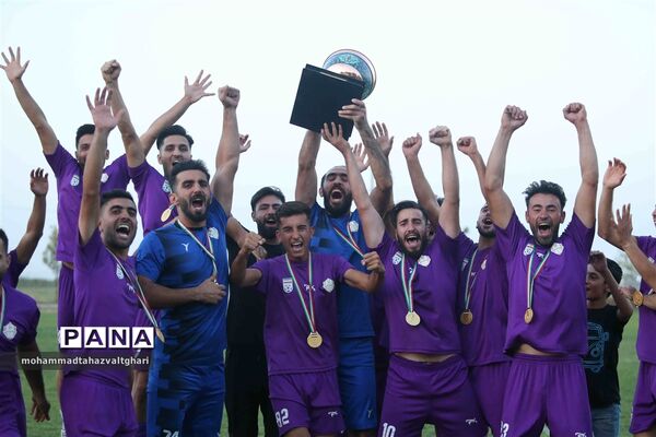 جشن قهرمانی تیم فوتبال بزرگسالان فجر قزوین