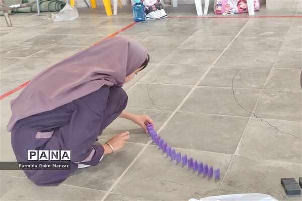مرحله استانی مسابقات دومینو المپیاد بازی‌های فکری سرگرمی رویش درشیراز