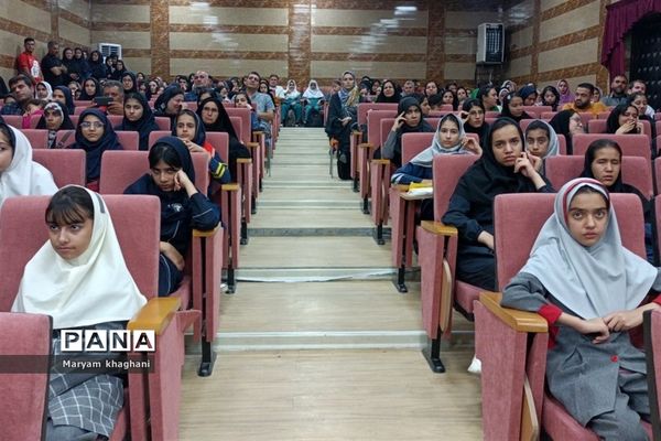 اختتامیه مسابقات استانی گروه دختران المپیاد رویش در اردوگاه شهید دستغیب شیراز