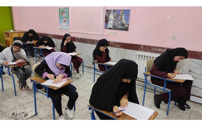 آزمون مرحله شهرستانی جشنواره دانایی و توانایی در شهرستان گلوگاه برگزار شد