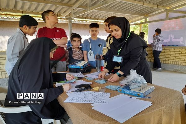 بازدید مسئولان استانی از روند مسابقات استانی المپیاد رویش در اردوگاه شهید دستغیب شیراز