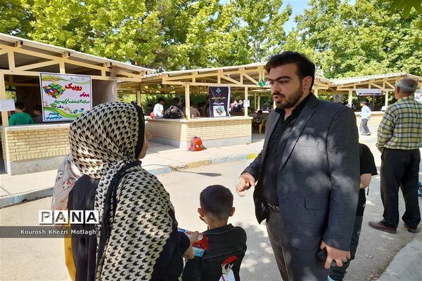 بازدید مسئولان استانی از روند مسابقات استانی المپیاد رویش در اردوگاه شهید دستغیب شیراز