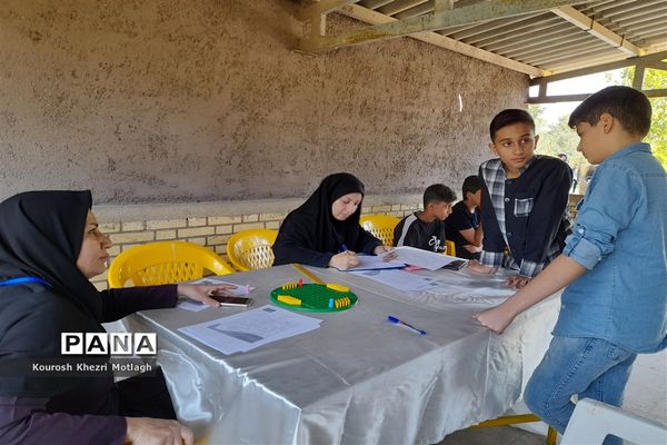 بازدید مسئولان استانی از روند مسابقات استانی المپیاد رویش در اردوگاه شهید دستغیب شیراز