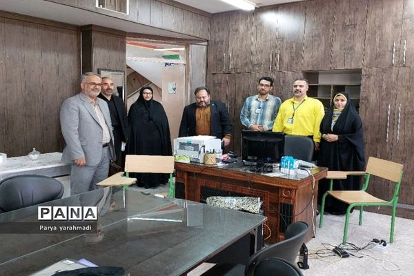 بازدید وزارتی اعضای ستاد پروژه مهر در شهرستان ورامین