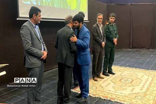 تکریم و معارفه مدیر آموزش و پرورش شهرستان آباده