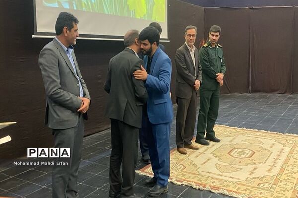 تکریم و معارفه مدیر آموزش و پرورش شهرستان آباده