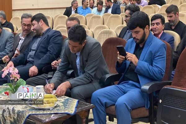 تکریم و معارفه مدیر آموزش و پرورش شهرستان آباده