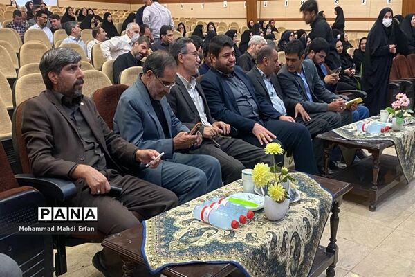 تکریم و معارفه مدیر آموزش و پرورش شهرستان آباده