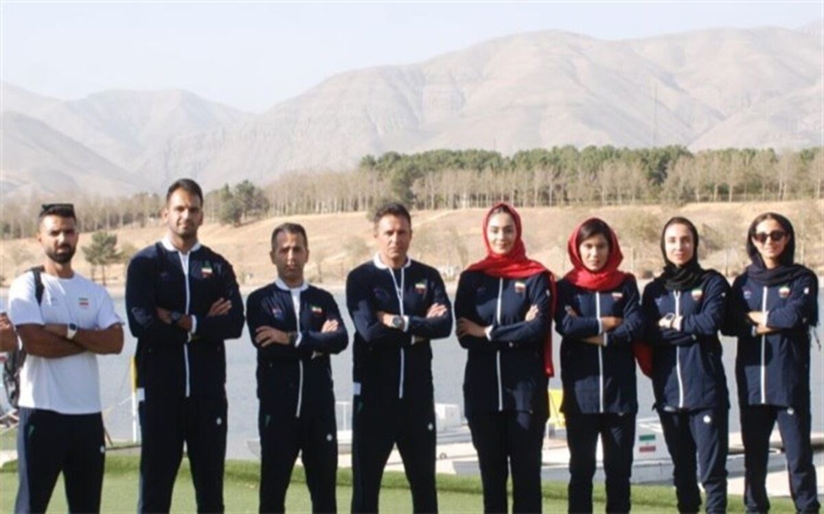 تیم ملی قایقرانی روئینگ ایران عازم بازی‌های آسیایی هانگژو شد